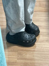 crocs檀健次推荐款经典泡芙洞洞鞋|207521 黑色-001 39(240mm) 实拍图