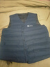 雅鹿羽绒马甲男秋冬爸爸V领内穿马夹坎肩男士中老年老人90鸭绒背心 0670藏青 2XL （推荐145-160斤） 实拍图