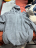 蕉内绒绒506H睡衣男女士卫衣版可外出家居服套装羊羔绒加厚秋冬季保暖 【男士】雪蓝 2XL 实拍图