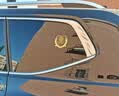 海崎 汽车3D立体车标改装金属麦穗VIP侧标车身车窗麦穗车标贴装饰侧标 大号：适用于大众金色：单个 其他车型备注 实拍图
