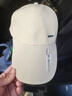 莱维森 帽子男女遮阳棒球帽韩版潮休闲百搭户外长檐防晒鸭舌帽太阳帽秋夏 铁标深米色 可调节 实拍图