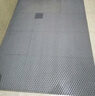 雪中送毯可裁剪浴室防滑垫卫生间隔水垫PVC塑料商场厕所防滑地垫疏水垫子 灰色 90cm*120cm 实拍图