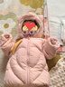 巴拉巴拉童装儿童羽绒服男童女童连帽外套2025秋冬装宝宝可爱209425107215 实拍图