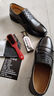 阿猫顿 皮鞋男正装休闲校尉皮鞋三接头男士商务安保皮鞋新款职业工作男 07套脚款 43 实拍图