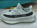 阿迪达斯Yeezy350灰湖绿夏日透气椰子男女休闲鞋HQ2060 UK10.545 实拍图