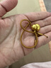 六福珠宝福满传家足金福禄生财福字金葫芦黄金吊坠颈绳 计价 F63G0019DS 10.11克(含工费1122元) 大版 实拍图