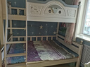 森喜鹿 上下层实木床樱桃木双层床床子母床上下铺成人高低床2023年新款 爬梯款+上下床垫 1350mm*2000mm 实拍图
