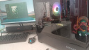 技嘉（GIGABYTE）i5 12400F/12600KF/RTX 5060Ti/4060/7650 GRE主机台式机电竞游戏AI设计办公渲染DIY整机 配二:13400F+RX7650GRE 实拍图