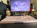 CHERRY樱桃 MX3.0S无线键盘 机械键盘 游戏键盘 蓝牙三模 RGB灯效 铝合金外壳 兼容WIN/MAC 粉色红轴 实拍图