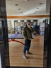 Levi's李维斯情侣同款休闲简约防寒保暖户外无帽排骨羽绒服外套 绿色 XL 实拍图