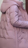 雅鹿中年妈妈羽绒服2025冬新款奶奶纯色中长款老太太保暖防寒鸭绒外套 实拍图