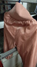 罗蒙儿童羽绒裤内胆男童女童秋冬保暖裤子内穿校服神器棉裤 粉色 120 实拍图
