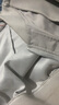 趣米乐美式高街vibe飞行员教练夹克男春秋季宽松工装垫肩棒球服外套衣服 灰色 XL 【建议120-140斤】 实拍图