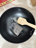 麦饭石家用不粘锅炒菜锅电磁炉燃气灶通用34CM平底炒锅+木铲+带盖 30CM【无盖款】适合1-3人使用 【天然麦饭石炒锅】送木铲 实拍图