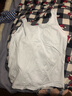 恒源祥针织背心女棉质内搭打底薄学生夏运动外穿小吊带衫 白色 实拍图