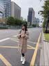 册裁（CECAI）针织拼接冬季羽绒服女中长款过膝加厚2025新款韩版连帽宽松外套女 卡其 S 建议90斤-110斤 实拍图