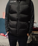 卡尔美（KELME）运动棉马甲男新款足球训练棉马夹加厚保暖坎肩跑步棉服 黑色 M 实拍图