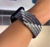 BHO【销量2万+】适用苹果手表表带apple watch s10/9表带ultra2/8磁吸编织iwatch se男生女士夏天夏季 卡扣版【黑巧色】 【38/40/41/42mm】表盘通用 实拍图