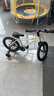 Montresor萌兽儿童自行车男孩女孩中大童单车3-6-10岁学生超轻便铝合金单车 E3 16寸白露 【入门版】 实拍图