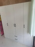 百瑞熙实木衣柜家用卧室平开门柜子欧式现代简约成人大衣橱组装收纳 【四门】1.6米实木主柜 实拍图