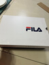 斐乐（FILA）斑斓鞋ROSETTA女鞋板鞋新款面包厚底鞋复古休闲鞋 灰白/奶油黄绿-ML 37.5 实拍图