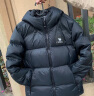 骆驼（CAMEL）【拒水羽绒】户外羽绒服鸭绒加厚羽绒衣经典时尚防风保暖运动外套 A33CR07164，幻影黑，男女同款 S 实拍图