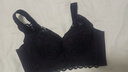 婷美无痕内衣女聚拢小胸显大上托防下垂收副乳无钢圈蕾丝文胸罩 黑XXL 实拍图