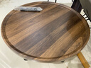 京焱 茶几 轻奢客厅小户型矮桌 简约圆形小茶几 民宿网红酒店创意圆桌 小号圆矮腿60*60*39 实拍图