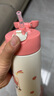 膳魔师儿童保温杯吸管杯学生水杯直饮杯大容量喝水杯子运动水壶 TCKP 【软萌熊猫】多功能保温杯 （升级4盖+杯套） 实拍图