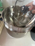双立人（ZWILLING）不锈钢汤锅蒸笼0涂层家用双耳炖锅抗黄煮面煮粥Silver银光系列 SILVER系列汤锅+蒸笼 2层 24cm 实拍图