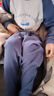 浪莎（LangSha）儿童保暖内衣套装男童女童纯棉青少年秋衣秋裤秋冬季宝宝睡衣家居 小帆船 150cm 建议身高140-150cm 实拍图