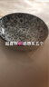 和风四季 味碟日式釉下彩餐具手绘四方碟圆味碟调味料碟子沾碟复古餐具 青花圆味碟(单个) 9.5cm 实拍图