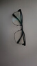 蔡司（ZEISS）镜片近视眼镜框大脸男士防蓝光蔡司眼睛近视镜框半框大框加宽镜框 3039 黑枪 1.56LASHION防蓝光镜片0~400 实拍图
