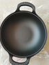onlycook铸铁锅干锅酒精炉锅寿喜锅火锅 双耳户外锅商用干锅土煲锅-20cm 实拍图