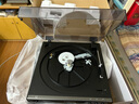 铁三角铁三角 AT-LP60X DGM 自动皮带传动唱盘 黑胶唱机唱片机复古唱片机留声机 AT-LP60X黑色 有线版 实拍图