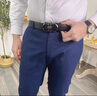 柏萨尼（PESASRIE）轻奢品牌520男真皮男士腰带牛皮商务休闲裤带男生日情人节礼物 奢侈礼盒装+枪扣均码125cm可剪短 实拍图