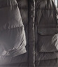 森马（Semir）90绒羽绒服女长款收腰显瘦冬季宽松连帽三防厚外套101724113055 实拍图