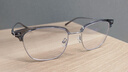 BOLON暴龙眼镜近视光学镜眼镜框可配度数 BJ6105B16框+0度防蓝光镜片 实拍图