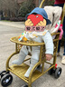 恩曜藤椅婴儿推车可坐可躺仿藤车宝宝夏天夏季超轻便竹藤婴儿童小推车 坐垫款【可坐躺可站立】 实拍图