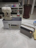 山水（SANSUI）V3户外K歌音响麦克风小型拉卡OK一体机无线蓝牙儿童话筒家庭ktv歌词显示音箱【双话筒+底座】 实拍图
