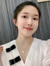 珍·尚银中国黄金授权一贝子吊坠银项链女生日礼物纪念日礼物送女朋友老婆 【一贝子】银项链 中国黄金正品保障 实拍图