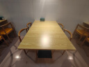 弋思林餐饮店早餐餐饮快餐烧烤店桌椅组合商用经济型小户型家用客厅餐桌 椅子 两张 实拍图