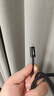 毕亚兹 同轴镀银芯雷电4线Type-C USB4线 8K@60Hz 100W40G 同轴版镀银线芯雷电4数据线 1米 实拍图