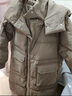 森马（Semir）90绒羽绒服女长款收腰显瘦冬季宽松连帽三防厚外套101724113055 实拍图