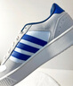 adidas「小锯齿」D-PAD CLASSIC休闲美高风复古篮球板鞋阿迪达斯   白色/遗迹蓝/棕色   45 实拍图