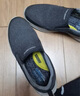 斯凯奇（Skechers）男鞋工装鞋厚底舒适一脚蹬健步鞋百搭通勤帆布鞋休闲鞋210808 实拍图