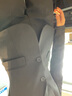造梦伊人西装女职业女装套装西服工作服正装修身显瘦通勤OL商务面试套装 黑色西装+裤子 M 实拍图
