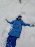 SooGree滑雪镜滑雪护目镜骑行防风镜户外登山眼镜男女儿童滑雪装备护具 白框炫彩（儿童成人通用） 实拍图