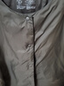 无印良品（MUJI）女式 轻量羽绒便携式 无领 夹克 羽绒服女款 黑色 XL  实拍图
