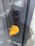 盼盼（Pan Pan）盼盼防盗门简约双色门室内白色入户门别墅子母门智能指纹锁智慧门 施诺尔-单门-2050*960外开 全自动指纹锁-PH21 实拍图